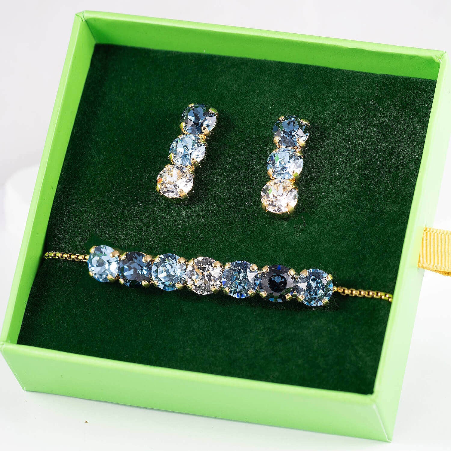 Zils rotu komplekts 'MAGNOLIJA'